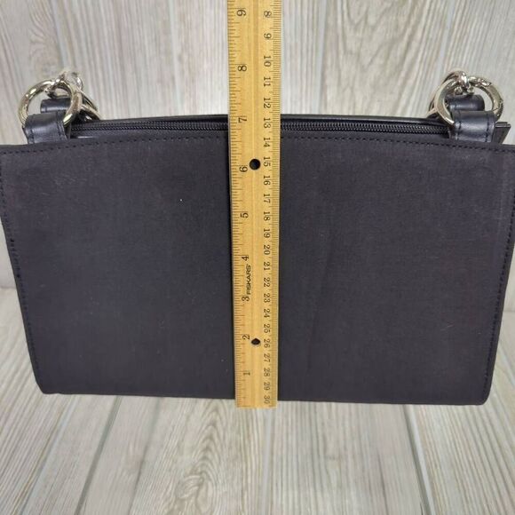 Miche Classic Black Women’s Shoulder Bag Purse With Metal Chain Strap - Picture 9 of 12